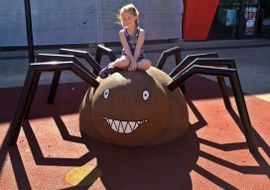 Lorena - Spider on playground